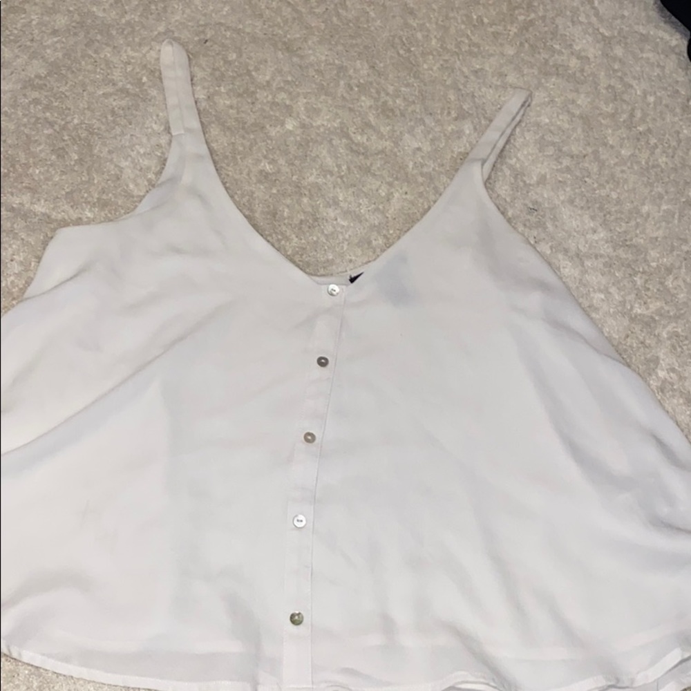 White tank top